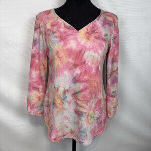 Andria Lieu Collection Tie Dye Y2K Whimsy Fairy Top Small Top Boho USA